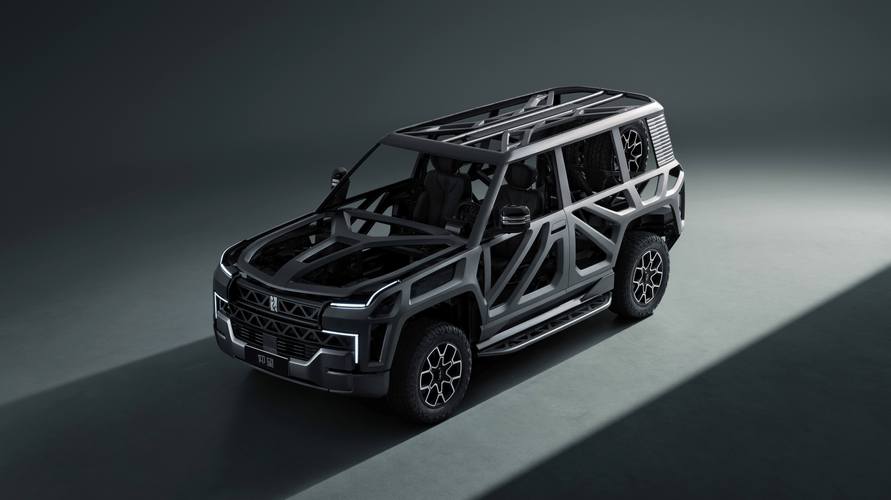 东莞50仰望U8硬派越野的科技魅力，国能汽车对传统燃油车市场的冲击